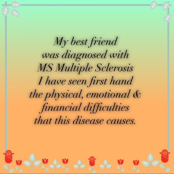 Multiple Sclerosis Awareness Black Short Sleeve - Picture 2 of 6